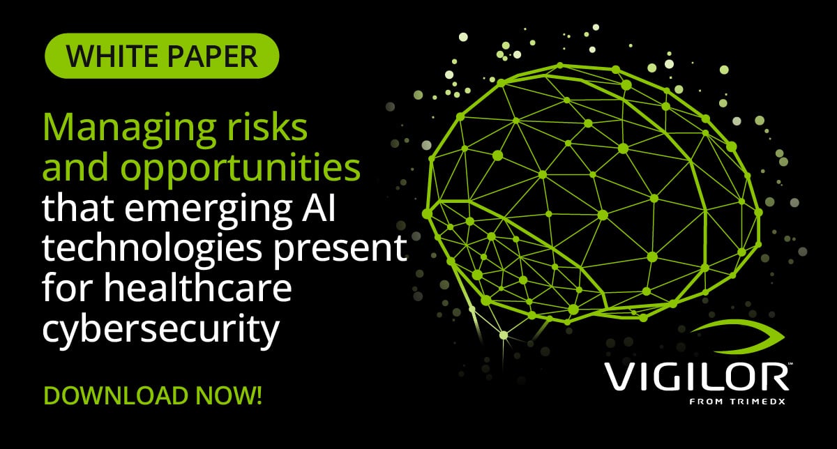 Managing risks and opportunities that emerging AI technologies present for healthcare cybersecurity